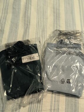 Two Gap Body Bralettes in Dark Green and Light Blue - New In Packages